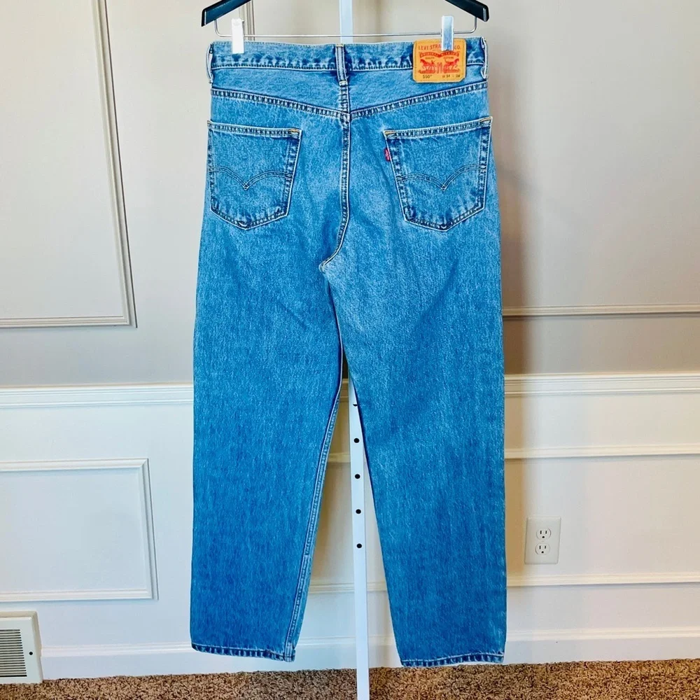 Levi's Men's Cotton 550 Relaxed Fit Denim Jeans 34 x 34 EUC Vintage